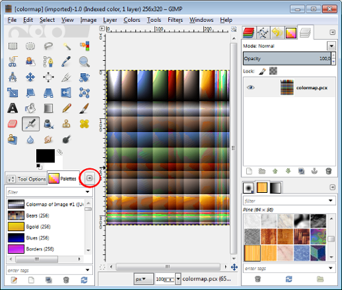 Colormap Pallette